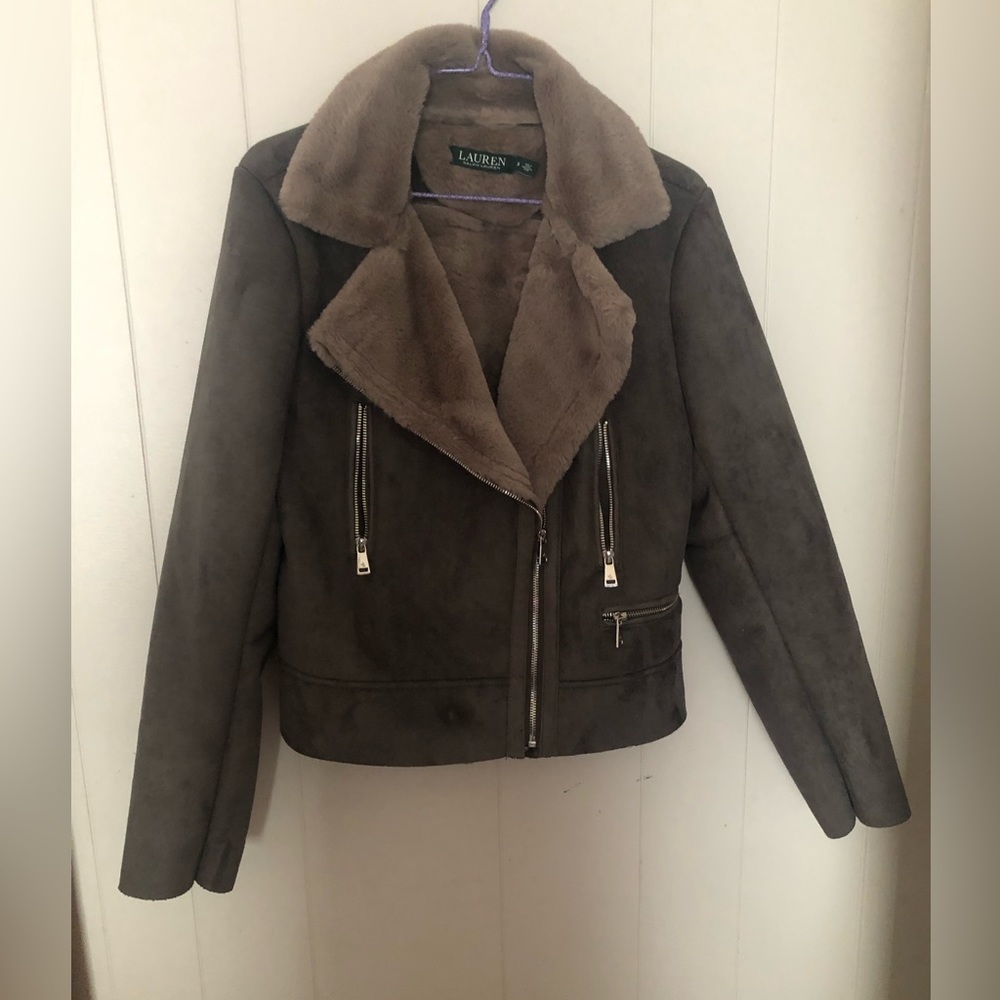 Ralph Lauren faux shearling jacket